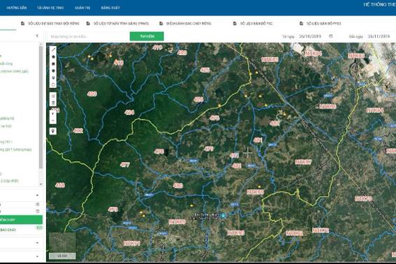 Using satellite imagery to determine carbon credits