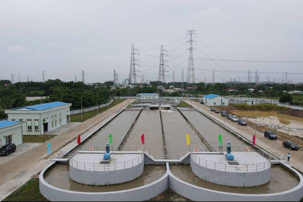 Operation of 818 billion VND wastewater treatment plant begins